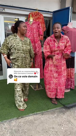 Réponse à Mlle Germaine — commande et création couture
