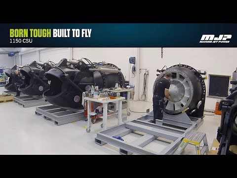 How Waterjets Are Built - 1150 CSU Timelapse - Marine Jet Power - WaterJet Propulsion