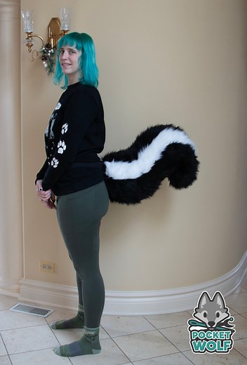 Skunk Tail Made to Order - Etsy