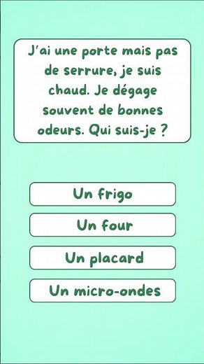 Réponds à ces énigmes faciles et sympa!! #devinettes #énigme #jeu