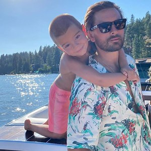 Reign Disick Is Dad Scott Disick's "Mini Me" In Adorable New Photo