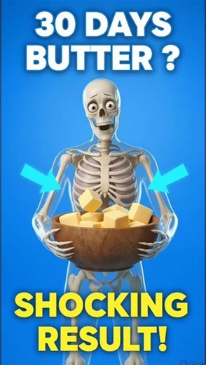 What Happens If You Eat One Bowl of Butter Every Day for 30 Days?#short