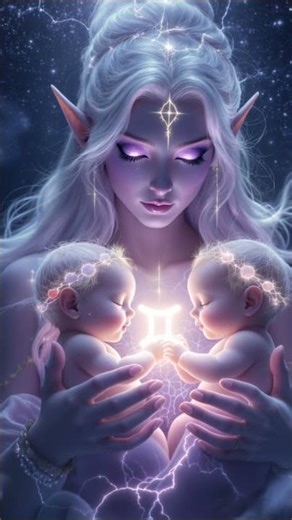 Gemini Air Priestess — Twin Souls of the Celestial Wind ♊