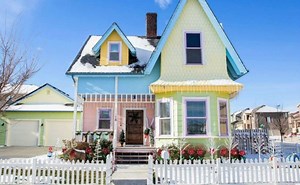 Want to live in the house from the movie Up? Someone made that