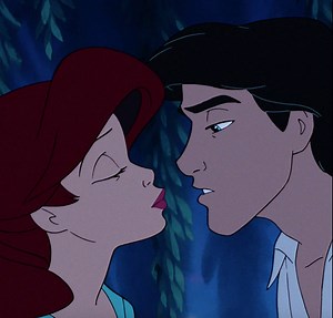 Falling in love. | The Little Mermaid