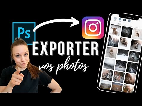 Exporter photo PHOTOSHOP pour INSTAGRAM