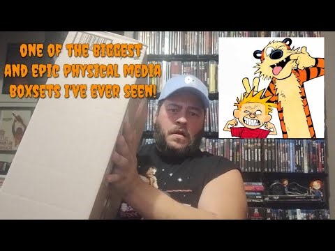 Calvin And Hobbes Complete Comic Collection Unboxing And Showcase