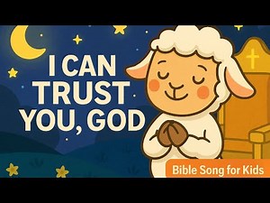 🙏 I Can Trust You, God 💛 | Christian Bible Song for Kids | Christian Worship Music with Eli the Lamb