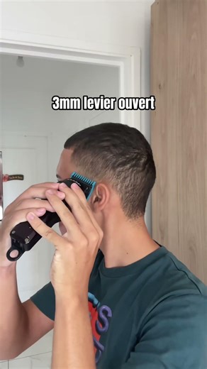 Commente « cut » si tu veux réussir ton 1er taper 📲 #barber #taperfade #hightaper