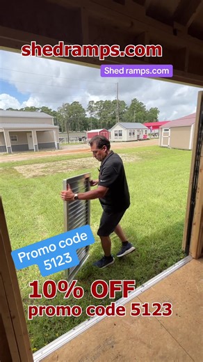 Shed Ramps Discount Code for Jay the Shed Pro