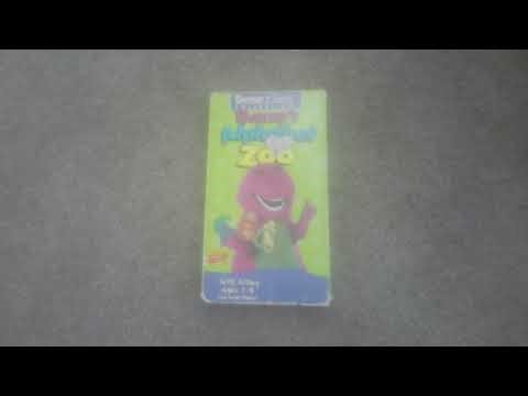 Barney's Alphabet Zoo (1993) - 1994 VHS Review (Microsoft Actimates 1997/1999 Reprint)