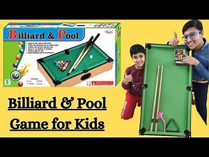 Billiard & Pool Game for Kids | Snooker & Pool Set | Mini Pool Set Billiard Table Game Toys For Kids