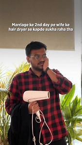 168K views · 15 reactions | Isn’t that how we dry clothes? [wedding season, shaadi, gadgets, hair dryer, electronics] | Croma | Facebook
