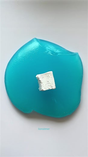 빙하조각🧊Chunk of glacier #slime #asmr #史莱姆 #슬라임 #중국슬라임 | slime