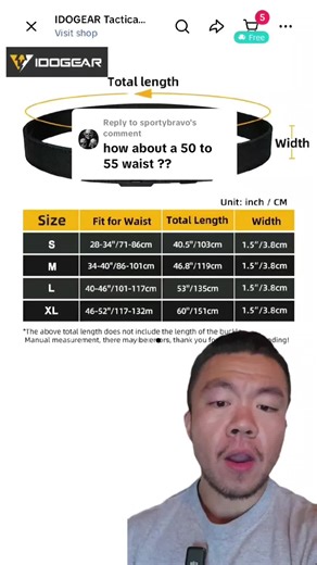 XL Belts for 52 Inch Waist - Adjustable Comfort