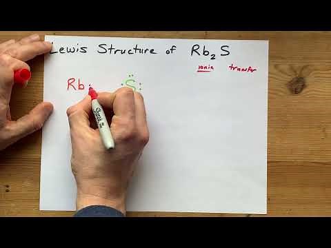 Lewis Structure of Rb2S (rubidium sulfide)