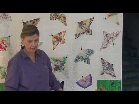 How to make a a butterfly block.