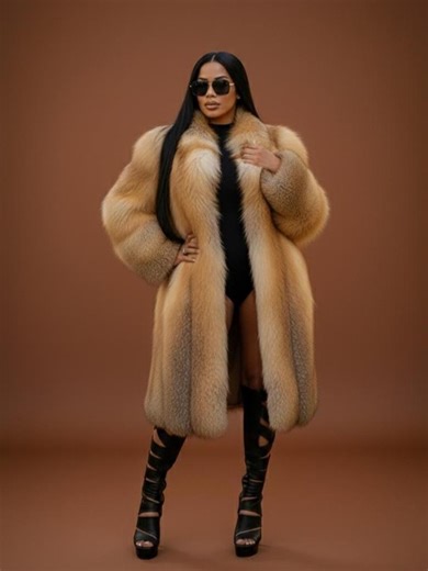 Luxury Mink Fur Long Coat Luxury Handmade Women Winter Fur Overcoat Full Length Faux Mink Fur Coat - Etsy