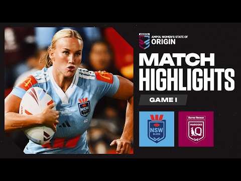 State of Origin 2026 | NSW Blues v QLD Maroons | Match Highlights | Game I
