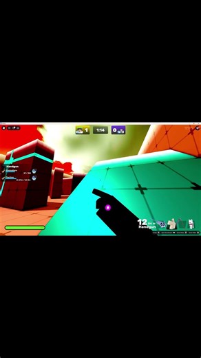 how to make your map inverted with the hand gun. #roblox#rivals