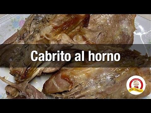 Cómo hacer CABRITO al HORNO estilo Monterrey