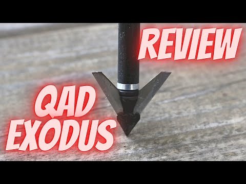QAD Exodus Broadhead Review 2022... is it worth it?