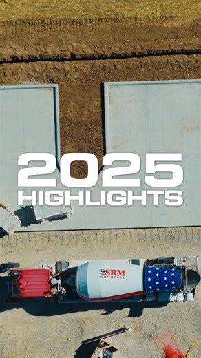 We’re grateful for our outstanding customers and team members who helped make this a fantastic year! Looking forward to building more together in 2026! | SRM Concrete
