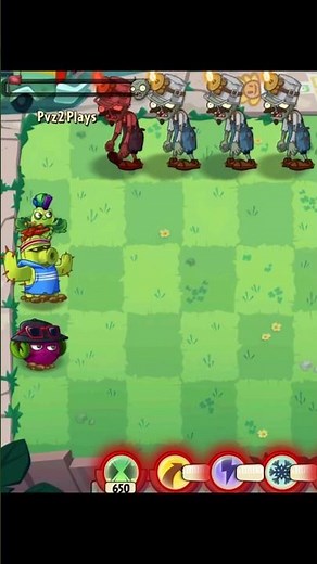 Peapod & Cactus Vs. Steam Buckethead Zombie / Plants Vs. Zombies 2