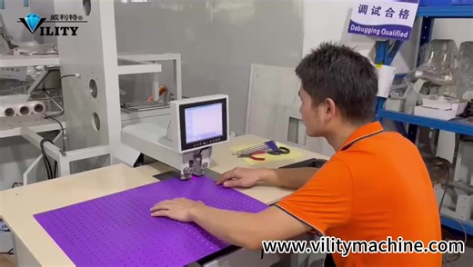 #Vility #CCD #Puncher #printer Semi-automatic CCD guide hole punching machine for PCB substrate