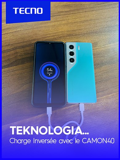 Descubre el poder del CAMON40Pro: carga inversa