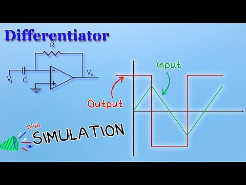 Op-Amp Differentiator Circuit {with Derivation & SIMULATION}