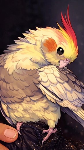 “Uses My Hair,Then Gets Fancy 😌” #mycockatielsvlog #cockatiels #birdsounds #cutebirds #cockatiel