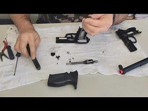 Montagem completa Pistola C11 (Airsoft 6mm).