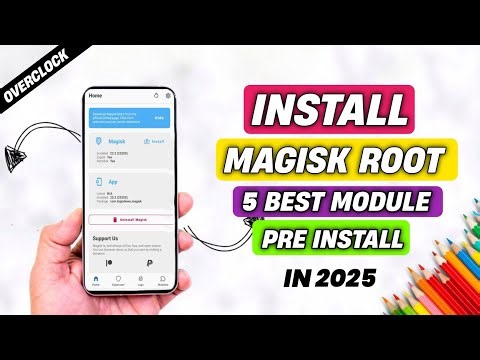 Install Latest Magisk Root In 2025 | Top 5 Magisk Module | Overclock Android