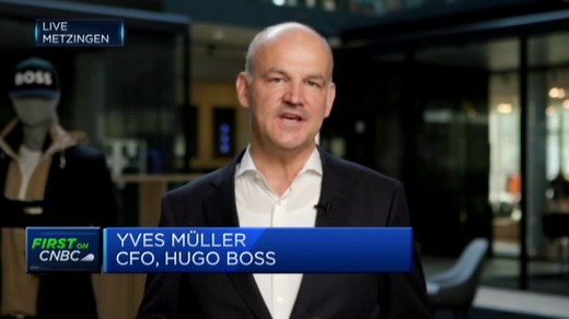 Hugo Boss seeing sustained consumer demand despite macroeconomic pressures, CFO says
