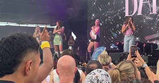 Iconic girl group Bardot light up Sydney's Mighty Hoopla festival as they reunite for the first time in 24 years
