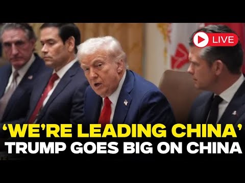 Trump LIVE: ‘We’re Leading China’: Trump Claims U.S. Is Ahead In Global AI Race | Xi Jinping
