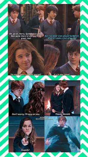 Harry’s First Quidditch Lesson Gone Wrong | Funny Hermione Moment #shorts #memes #harrypotter