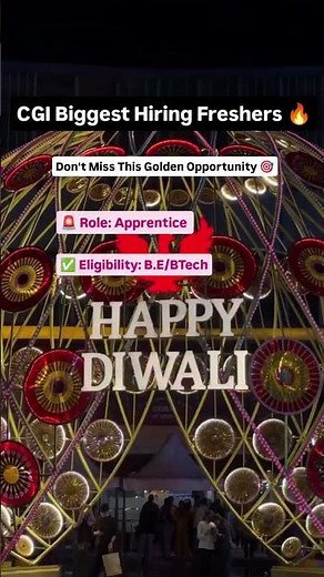 CGI Hiring Freshers | Apprentice Role for 2024, 2025 & 2026 Batch | Apply Now!