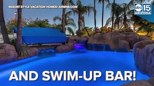 Welcome to The Pool House: rated as Airbnb's top pool in Scottsdale! LAZY RIVER: https://bit.ly/3sf02Hv 💦 | ABC15 Arizona
