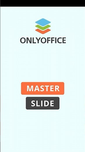 How to use master slide in ONLYOFFICE Docs?