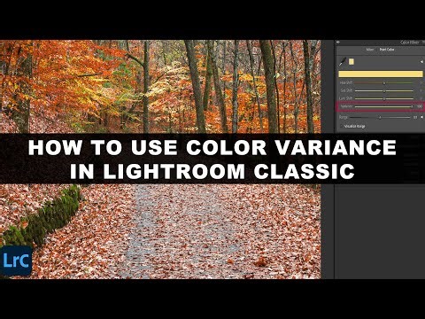 BOOST FALL FOLIAGE & FIX SKIN TONES with Lightroom's New COLOR VARIANCE Tool