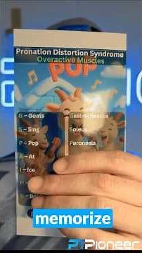 👣 NASM Pronation Distortion Syndrome Study Hack/Mnemonic