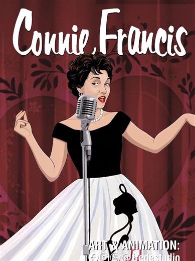Celebrating Connie Francis: Stupid Cupid Tribute Animation