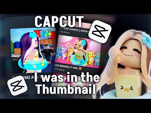 “I WAS IN THE THUMBNAIL” EDIT TUTORIAL CAPCUT (NO PRO)😱#tutorial #roblox #viralvideos