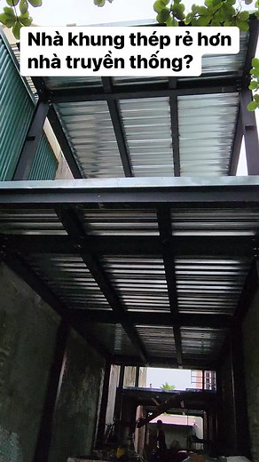 Nhà khung thép rẻ hơn nhà truyền thống? #Nhakhungthep #steelframehouse | Nguyen van Nguyen