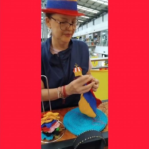 🇨🇴Tejiendo sombrero a crochet ganchillo #ganchillo #crochet #handmade🇨🇴