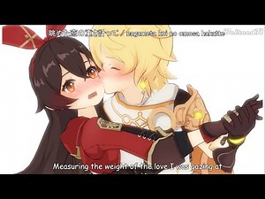 [Genshin Impact] Amber x Aether, Renai tte Nanda? [fan made AMV]