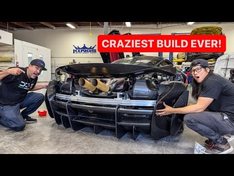 INTRODUCING WORLDS FIRST EXPOSED CARBON WIDEBODY MCLAREN 720 GTR!