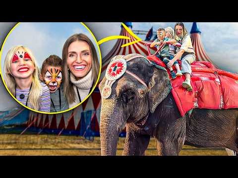 🐘🎪 Riding Elephants Before the Circus?! Educational Pre-Show Experience with the Happy Hubbard’s!